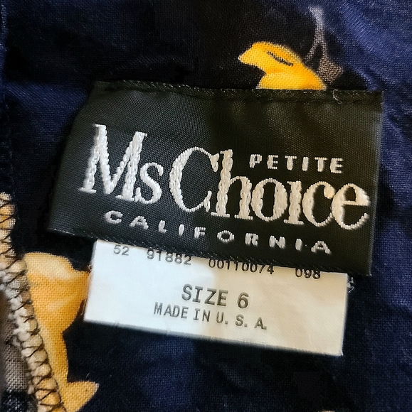 Vintage Ms. Choice Long Floral Sundress - Picture 4 of 5